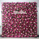 luxury fuchsia champagne rose flower wall roll up hanging fabric cloth mixed floral wall for wedding home office party bridal shower decor backdrop