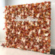 luxury gerbera rose maple reed autumn style 5d cloth flower wall wedding backdrop props fabric floral wall