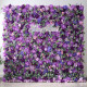 luxury light purple roses and dark purple hydrangeas 5d cloth flower wall wedding backdrop props fabric floral wall