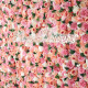 luxury pink white light orange roses flower wall roll up hanging fabric cloth mixed floral wall for wedding home office party bridal shower decor backdrop