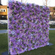 luxury light purple roses purple hydrangea 5d cloth flower wall backdrop