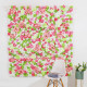 luxury pink and green and champagne rose flowers wall, rose flowers backdrop