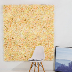 luxury yellow rose flowers wall, rose flowers backdrop