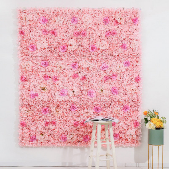 luxury pink rose flowers wall, rose flowers backdrop