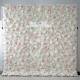 luxury white roses light pink roses 5d cloth flower wall wedding backdrop props fabric floral wall