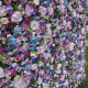 mixed color hydrangea roses wedding backdrop 5d fabric cloth flower wall