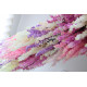 mixed-color orchids cloth roll up flower wall fabric hanging curtain plant wall event party wedding backdrop