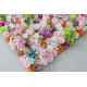 mixed color roses and hydrangeas cloth roll up flower wall fabric hanging curtain plant wall event party wedding backdrop