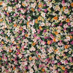 mixed colors of chrysanthemums and green leaves cloth roll up flower wall fabric hanging curtain plant wall event party wedding backdrop