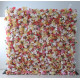 mixed flowers cloth flower wall fabric rollin up reed pampas grass curtain floral wall wedding backdrop party event props