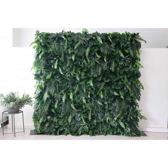 mixed grass wall cloth roll up flower wall fabric hanging curtain plant wall event party wedding backdrop