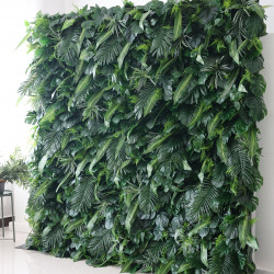 mixed grass wall cloth roll up flower wall fabric hanging curtain plant wall event party wedding backdrop