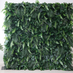 mixed grass wall cloth roll up flower wall fabric hanging curtain plant wall event party wedding backdrop