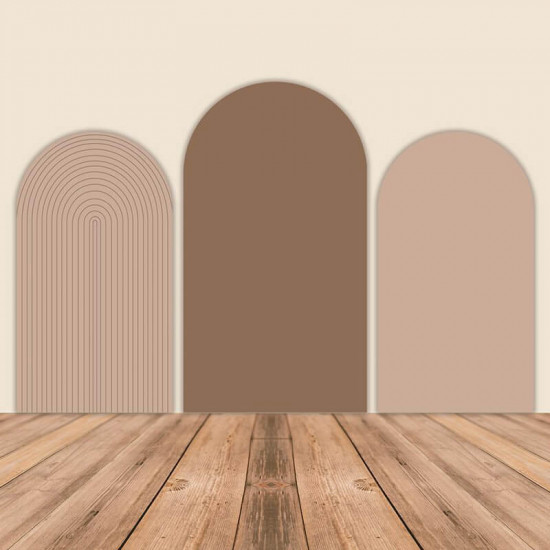 nude chiara arch backdrop covers