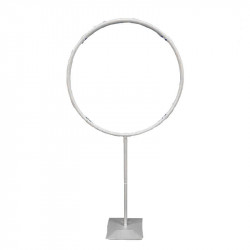 1m party & hoop balloon circle loop stand moon | question mark | half circle shape balloon arch frame