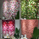 pink and light brown rose flowers, artificial flower wall backdrop