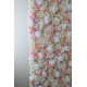 pink and white and yellow roses cloth roll up flower wall fabric hanging curtain plant wall event party wedding backdrop