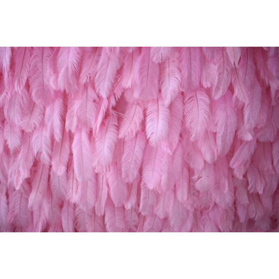 pink feather flower wall cloth roll up flower wall fabric hanging curtain plant wall event party wedding backdrop