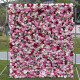 pink peony roses white lilies luxury gradient rolling up fabric curtain artificial flower wall cloth floral wall wedding backdrop