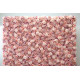 pink roses and hydrangeas cloth roll up flower wall fabric hanging curtain plant wall event party wedding backdrop