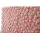 pink roses and hydrangeas cloth roll up flower wall fabric hanging curtain plant wall event party wedding backdrop