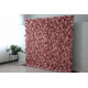 pink roses and peonies cloth roll up flower wall fabric hanging curtain plant wall event party wedding backdrop