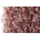 pink roses and silk fern cloth roll up flower wall fabric hanging curtain plant wall event party wedding backdrop