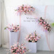 pink wedding decoration, pink artificial wedding flowers, diy wedding flowers, wedding faux flowers