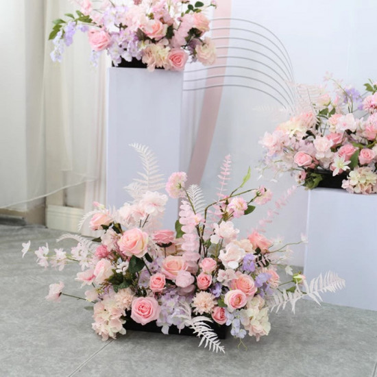 pink wedding decoration, pink artificial wedding flowers, diy wedding flowers, wedding faux flowers