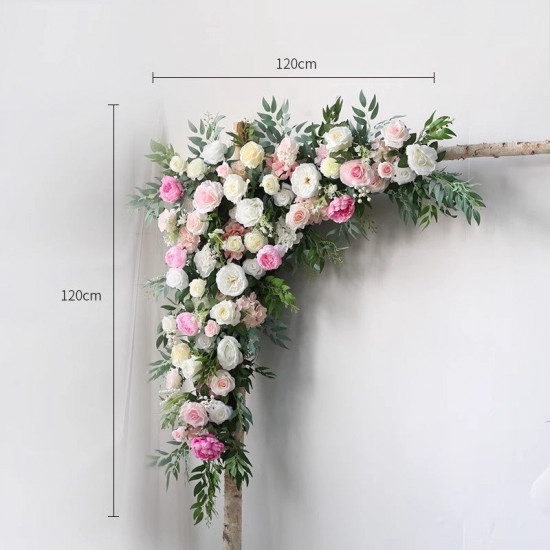 pink & beige wedding flowers, pink artificial wedding flowers, diy wedding flowers, wedding faux flowers