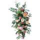 party & wedding flowers decoration, pink artificial wedding flowers, diy wedding flowers, wedding faux flowers