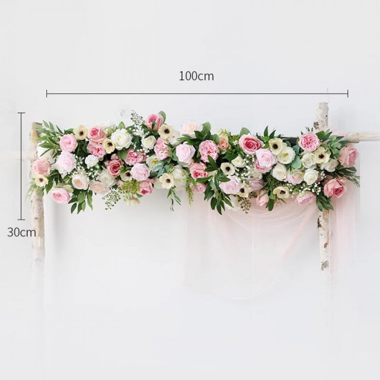 party & wedding flowers decoration, pink artificial wedding flowers, diy wedding flowers, wedding faux flowers