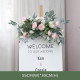 party & wedding flowers, pink artificial wedding flowers, diy wedding flowers, wedding faux flowers