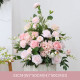 pink wedding flowers, pink artificial wedding flowers, diy wedding flowers, wedding faux flowers