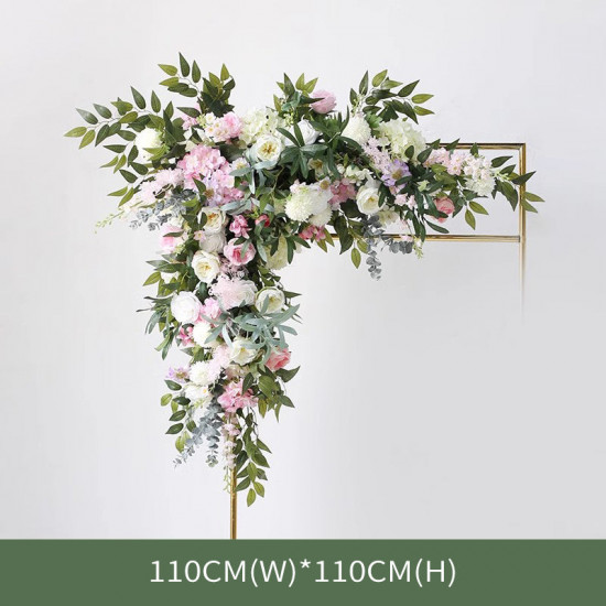 pink & green wedding decoration, pink artificial wedding flowers, diy wedding flowers, wedding faux flowers