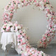 pink wedding flowers tail, pink artificial wedding flowers, diy wedding flowers, wedding faux flowers