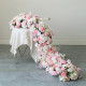 pink wedding flowers tail, pink artificial wedding flowers, diy wedding flowers, wedding faux flowers