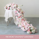 pink wedding flowers tail, pink artificial wedding flowers, diy wedding flowers, wedding faux flowers