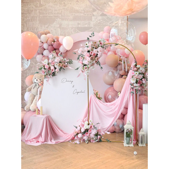 pink wedding style, pink artificial wedding flowers, diy wedding flowers, party faux flowers