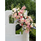 party & wedding flowers, pink artificial wedding flowers, diy wedding flowers, wedding faux flowers