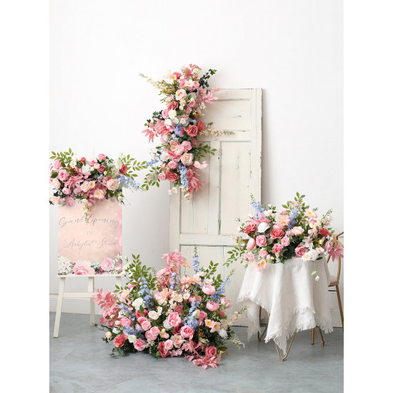 party & wedding flowers, pink artificial wedding flowers, diy wedding flowers, wedding faux flowers