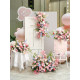 party & wedding flowers, pink artificial wedding flowers, diy wedding flowers, wedding faux flowers