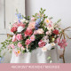 party & wedding flowers, pink artificial wedding flowers, diy wedding flowers, wedding faux flowers