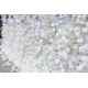 purple and white gradient artificial flower wall backdrop