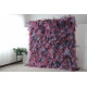 purple mixed grass wall cloth roll up flower wall fabric hanging curtain plant wall event party wedding backdrop