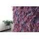 purple mixed grass wall cloth roll up flower wall fabric hanging curtain plant wall event party wedding backdrop