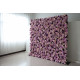 purple roses and hydrangeas and peonies cloth roll up flower wall fabric hanging curtain plant wall event party wedding backdrop