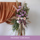 purple wedding style, purple artificial wedding flowers, diy wedding flowers, wedding faux flowers