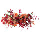 party & wedding flowers, red artificial wedding flowers, diy wedding flowers, wedding faux flowers