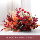 party & wedding flowers, red artificial wedding flowers, diy wedding flowers, wedding faux flowers